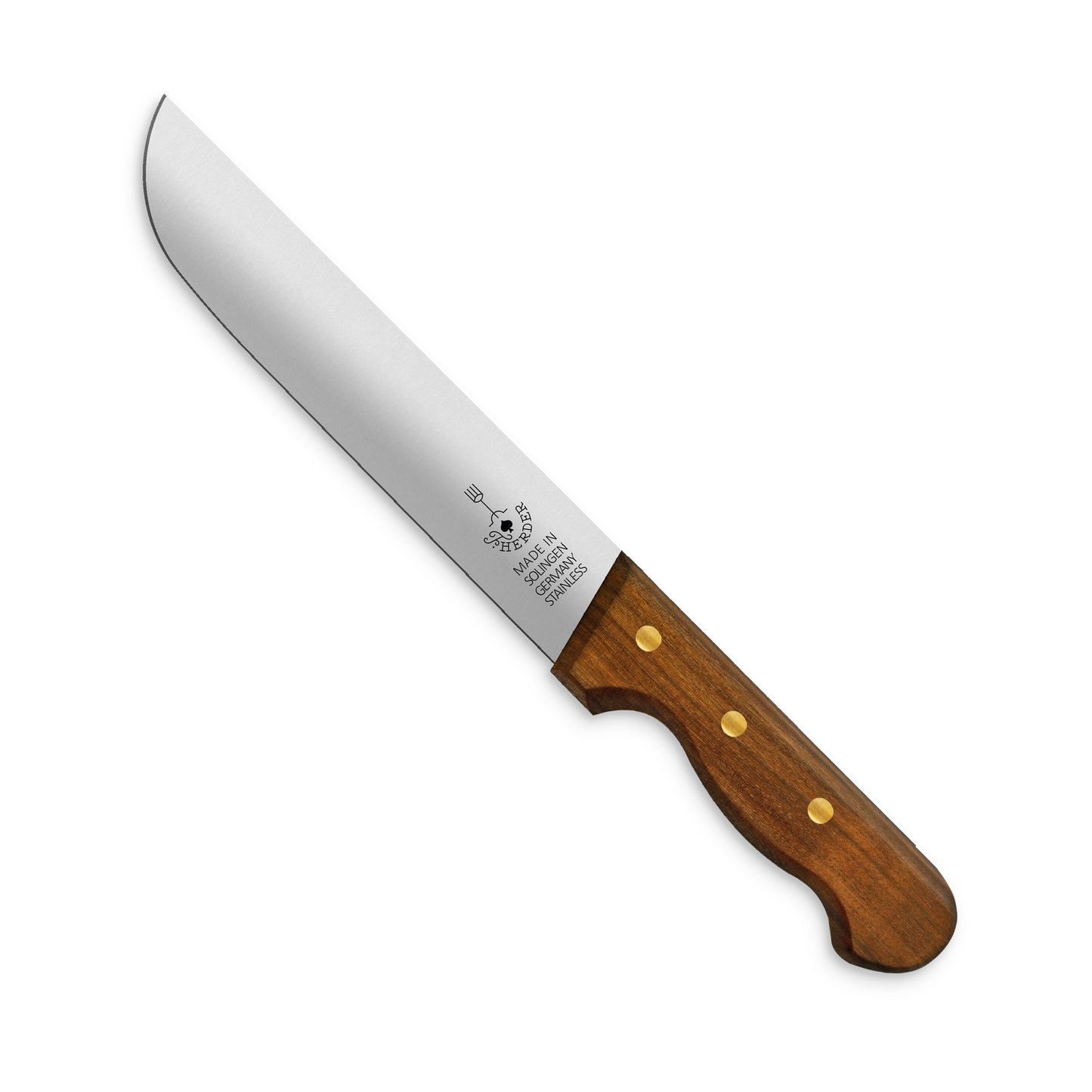Fleischermesser Walnuss