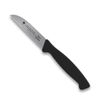 Gemüsemesser Kunststoff mit schwarzem Kunststoffgriff, 8 cm Klinge