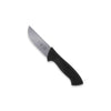 Fleischermesser / Schlachtmesser mit schwarzem Kunststoffgriff, 12 cm Klinge