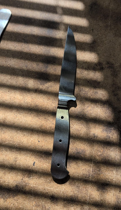 1x Rohklinge aus Balbach Damast (ungeärzt)