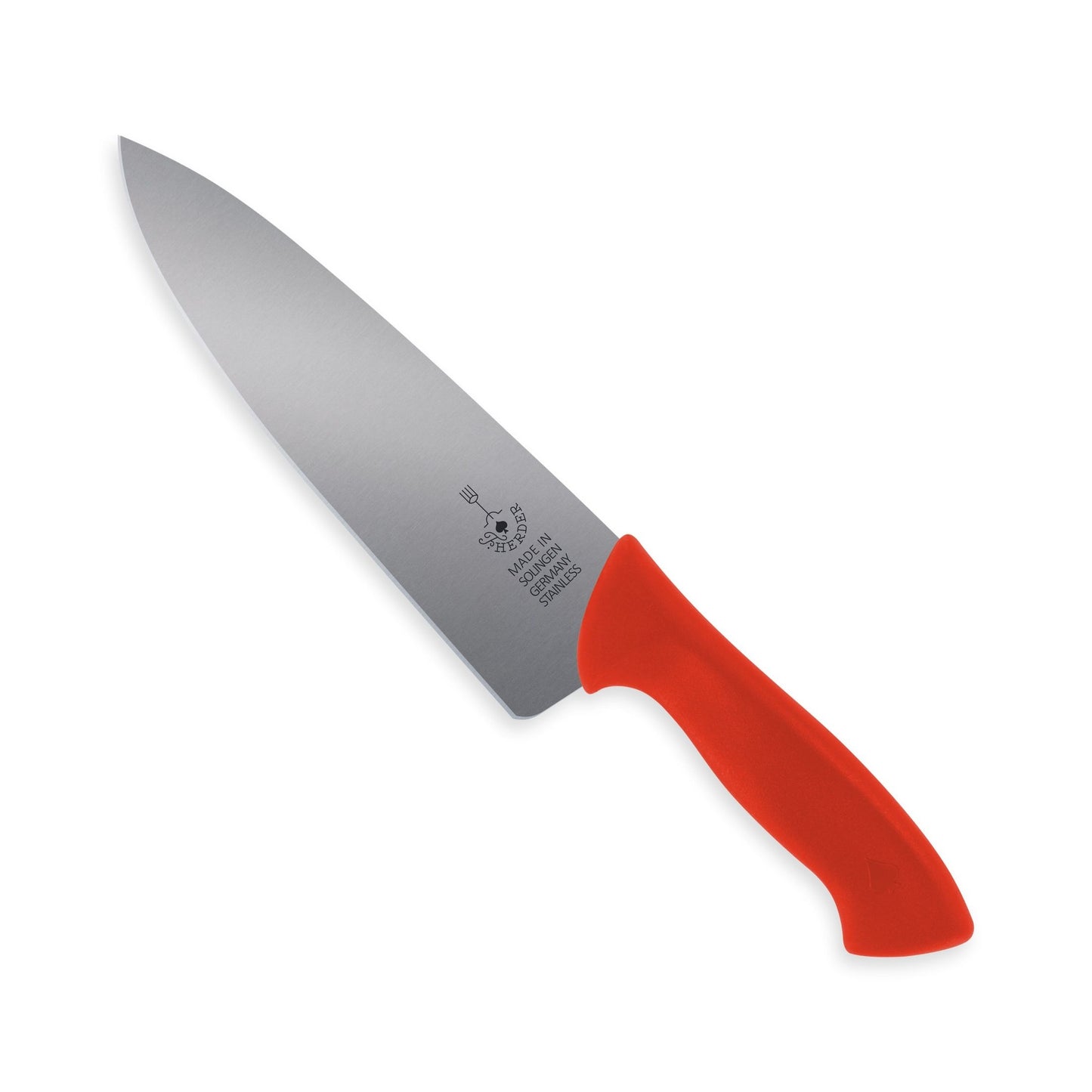 Arbeitsmesser mit Edelstahlklinge und grünem Griff als hochwertiges Küchenmesser für präzises Schneiden.